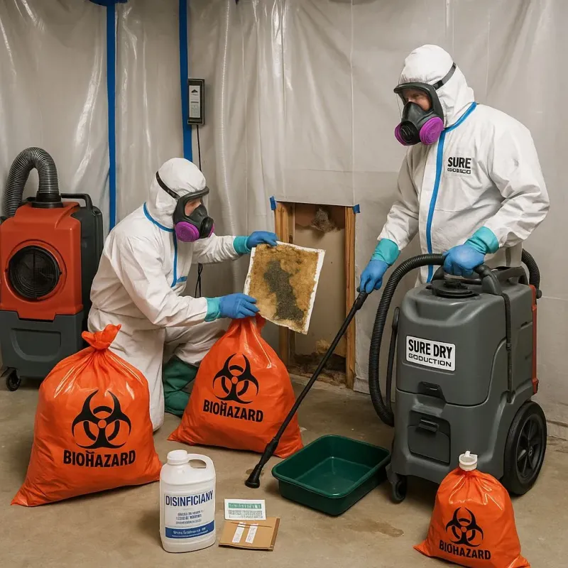 Contaminated Water Handling Protocols process in Rumford, ME