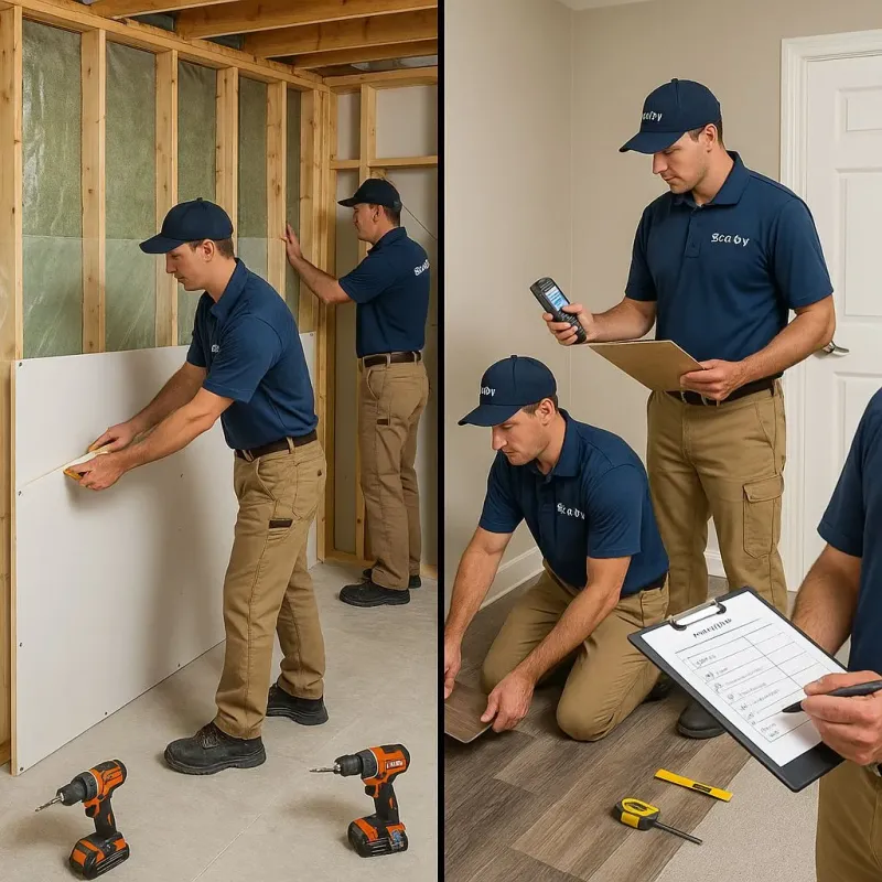 Repairs and Reconstruction process in Rumford, ME