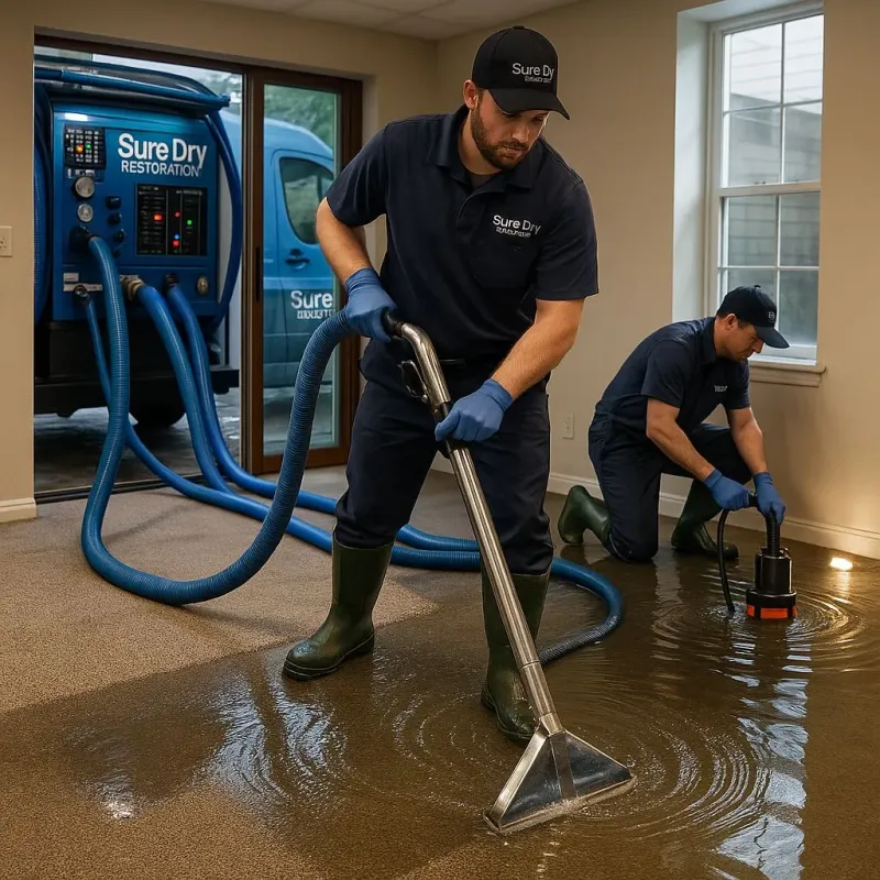 Water Extraction and Removal process in Rumford, ME